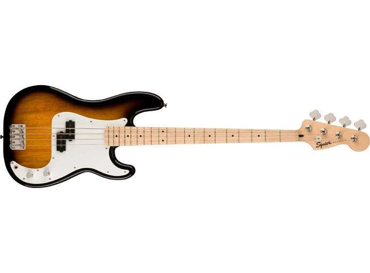 Squier Sonic Precision Bass, Maple 2-Color Sunburst 