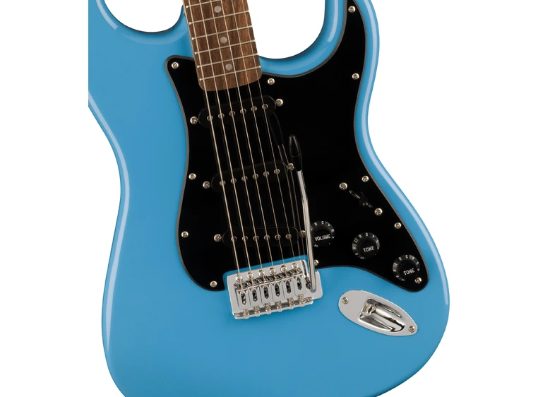 Squier Sonic Stratocaster, Laurel Black Pickguard, California Blue 