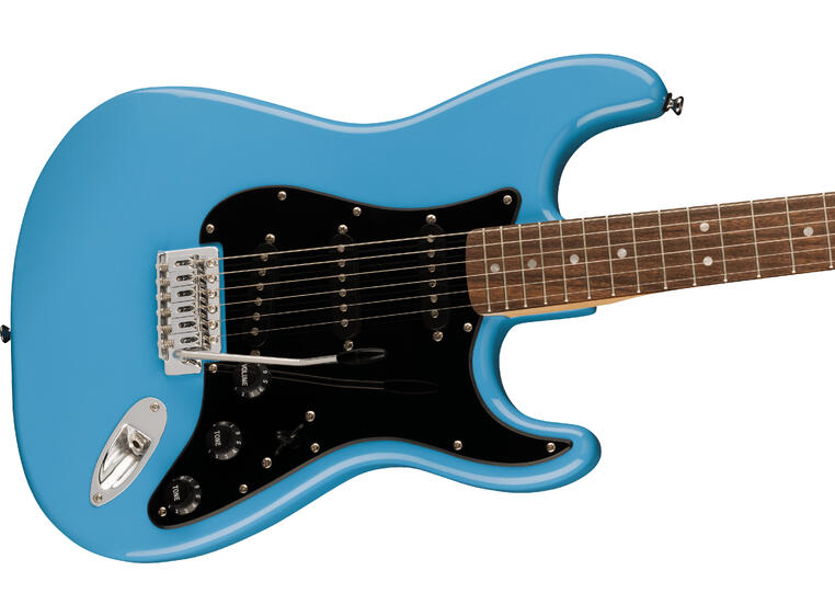 Squier Sonic Stratocaster, Laurel Black Pickguard, California Blue