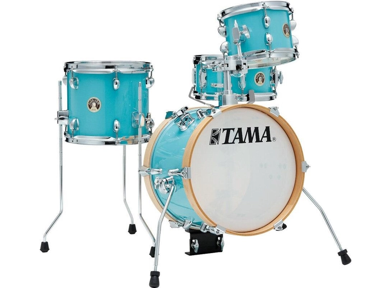 Tama LJK44S-AQB Club JAM Flyer -Kit 4-del shell-kit, Aqua Blue 