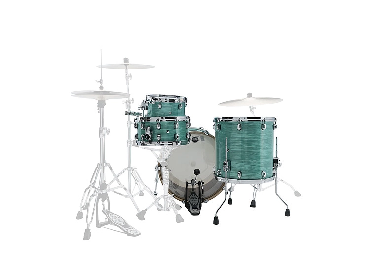 Tama WBR32RZS-SGS SC Walnut/Birch 3-del shell kit (12,16,22), Surf Green Silk 