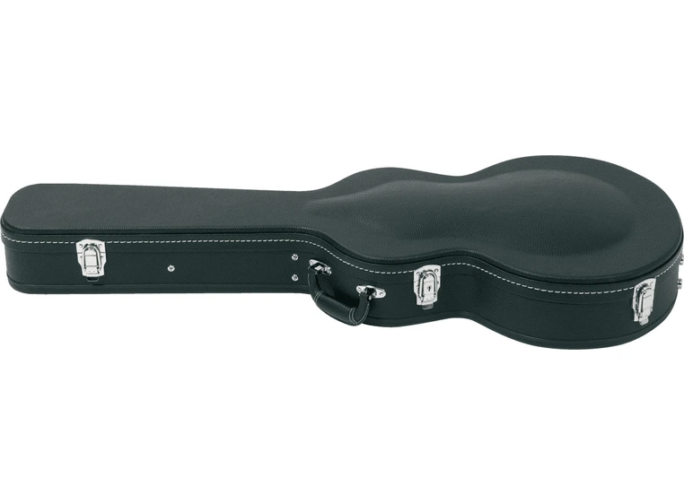 Tobago SJ5 Slim jazz, arched top case covered with black PVC, black velvet 
