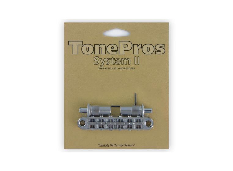 TonePros T3BT C - Metric Tune-O-Matic Bridge - Chrome