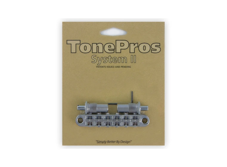 TonePros T3BT C - Metric Tune-O-Matic Bridge - Chrome 