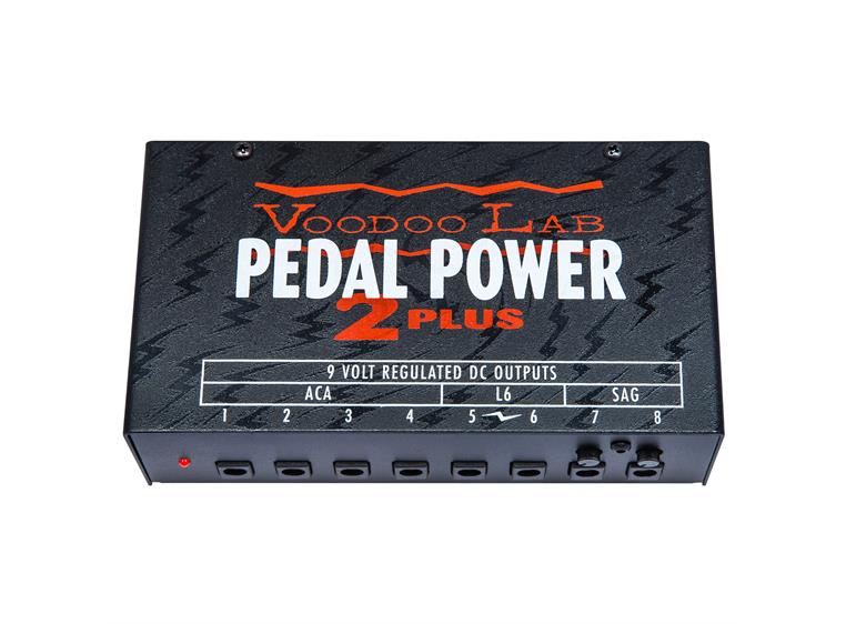 Voodoo Lab Pedal Power 2 Plus Power supply for up to 8 effects pedals