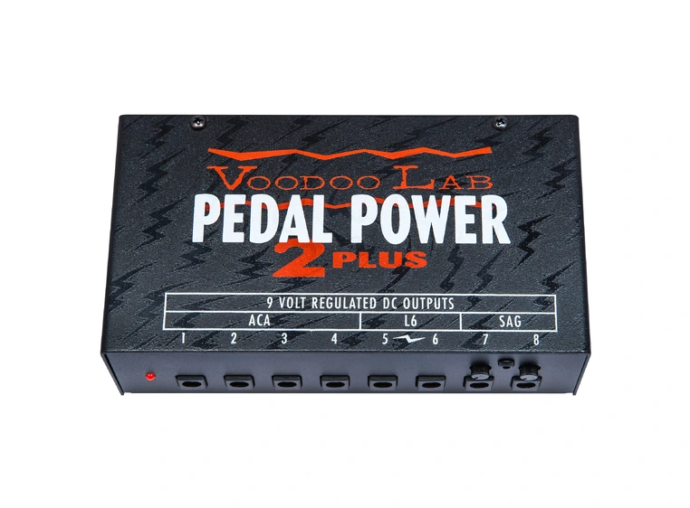Voodoo Lab Pedal Power 2 Plus Power supply for up to 8 effects pedals 