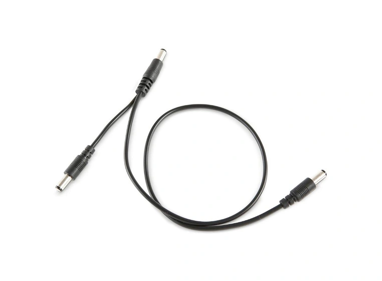 Voodoo Lab two 2.1mm straight both ends standard polarity 18” 