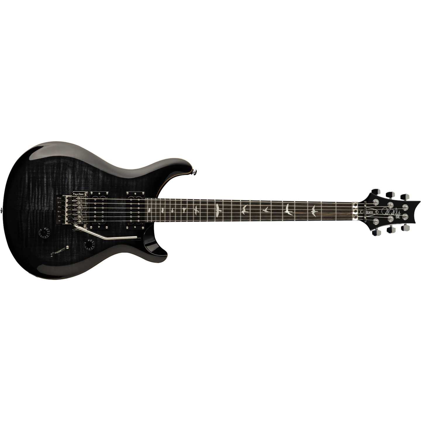 Paul Reed Smith PRS SE Custom 24 Floyd Violin Carve Top Charcoal Burst