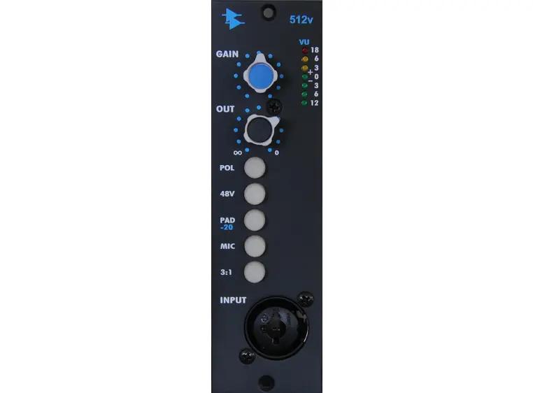 API 512v Discrete Mic / Line Pre 500 Series preamp for API frames 