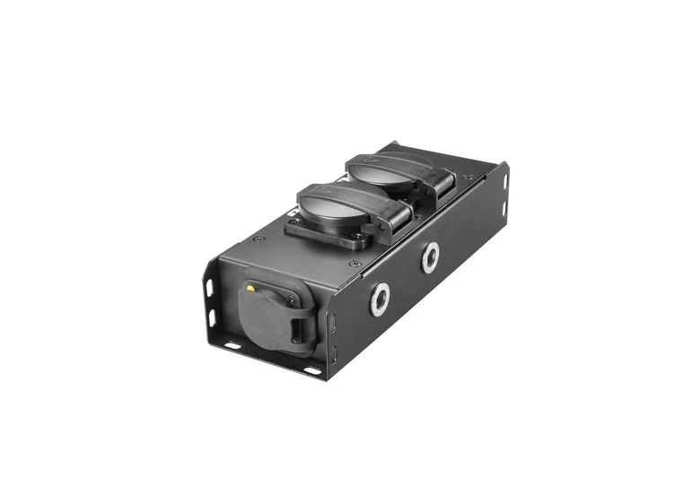 Adam Hall Accessories PRO PORT 2 T Power Strip 2 x IP54 + PT TR1 IN/OUT 