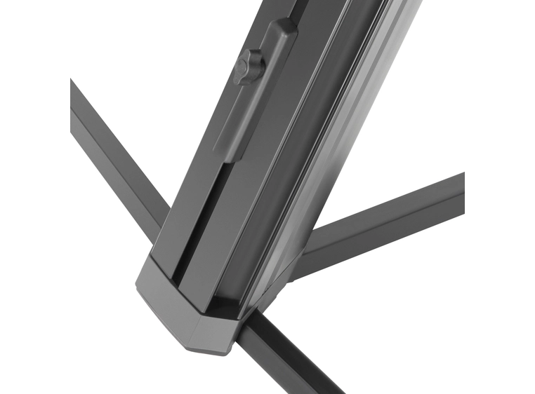 Adam Hall Keyboard stativ double black 