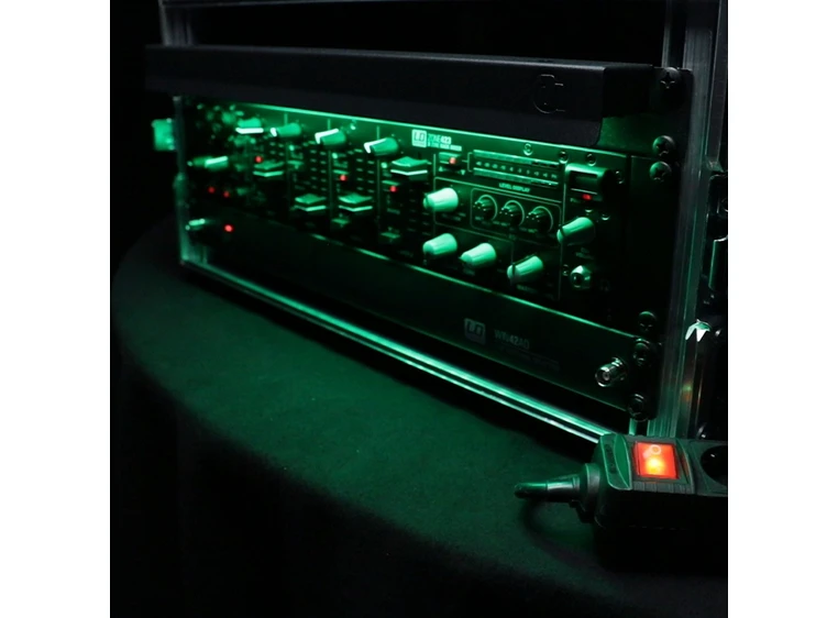 Adam Hall Parts 87451 SMART C 19" LED Sensor Rack Light 1U Multicolour 
