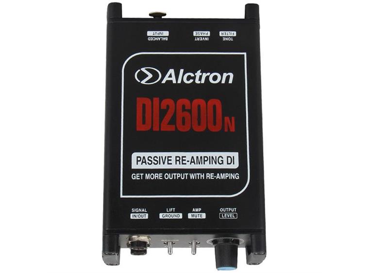 Alctron DI2600N Passiv Reamping DI-boks