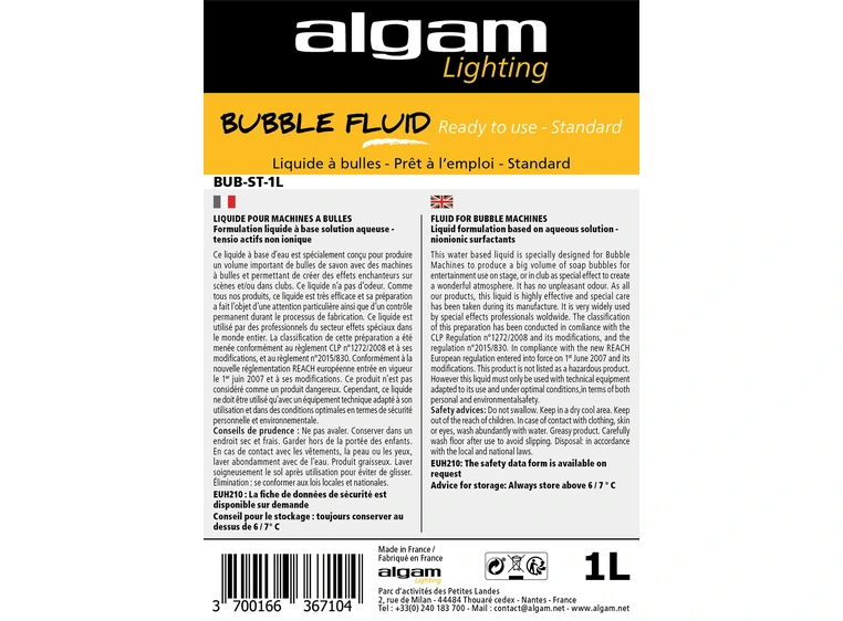 Algam Lighting 1 L std bubble liquid BUB-ST-1L 
