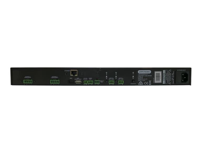 Ampetronic C5-2N Teleslynge forsterker 5A output, 2 kanaler, m/nettverk
