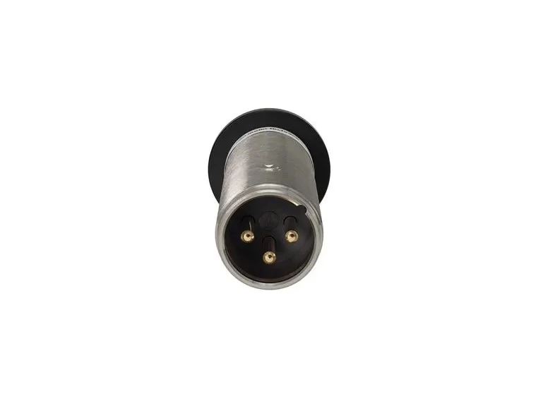 Audio-Technica ES947WC-XLR Card Cond. 3-Pin Flush-Mount Boundary Mic, Hvit 
