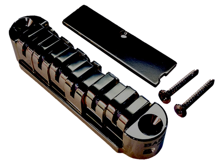 Babicz FCH OEM Tune-O-Matic Arched Plate (LP Style) - Black 