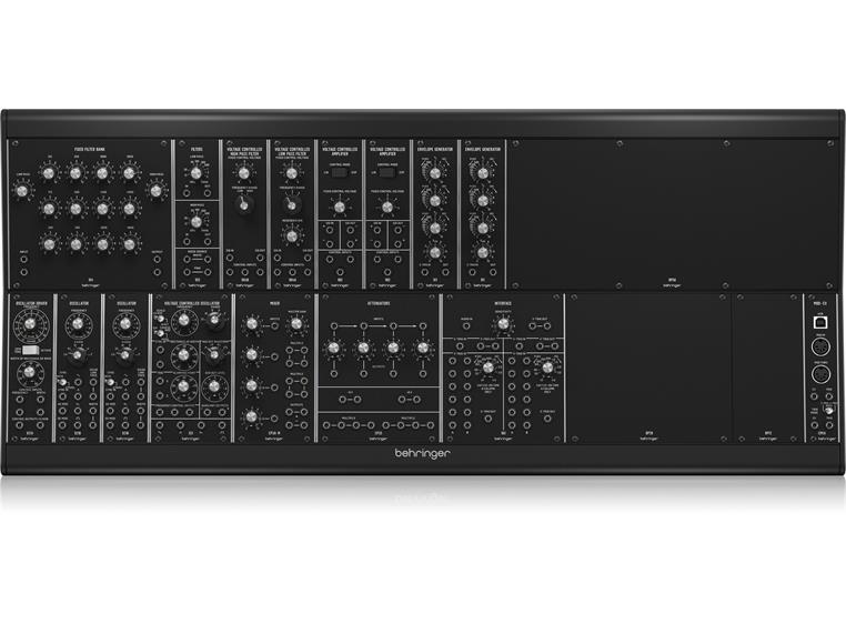 Behringer System 15 Complete Modular Synth,16 Mod,Midi-to-CV+Eurorack