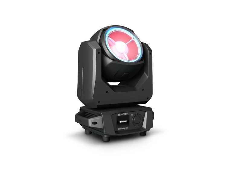 Cameo MOVO BEAM 200 - Endless Rotation Beam Moving Head with LED Ring 