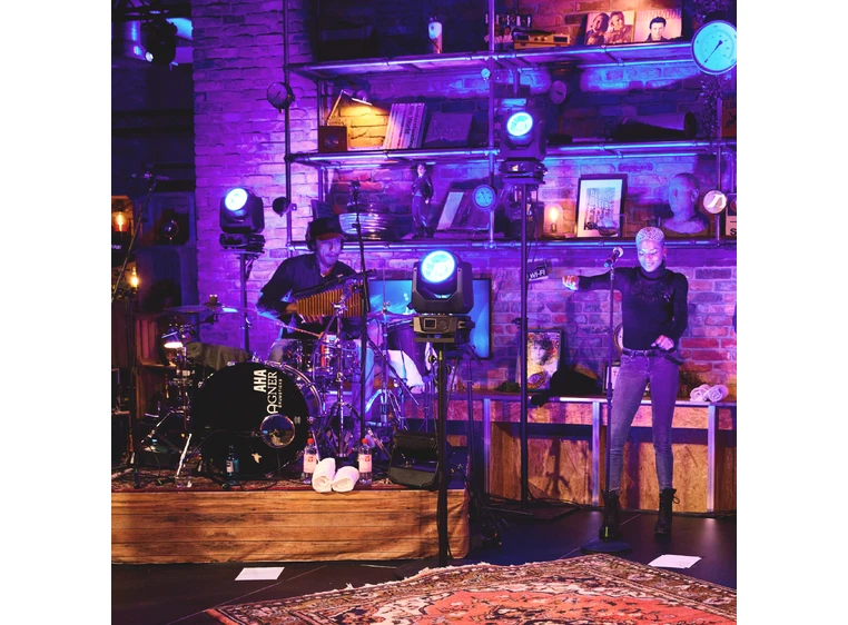 Cameo MOVO BEAM 200 - Endless Rotation Beam Moving Head with LED Ring 