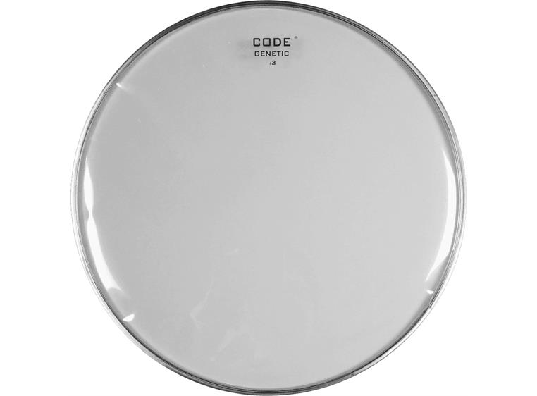 Code Drumheads GCL123 Genetic series 12" clear snare side drum head