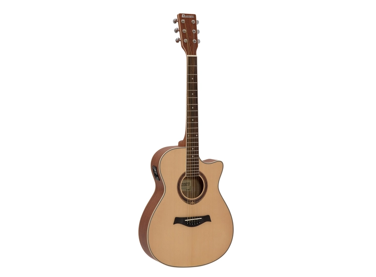 DIMAVERY AW-420 Western guitar Sapele,nature 