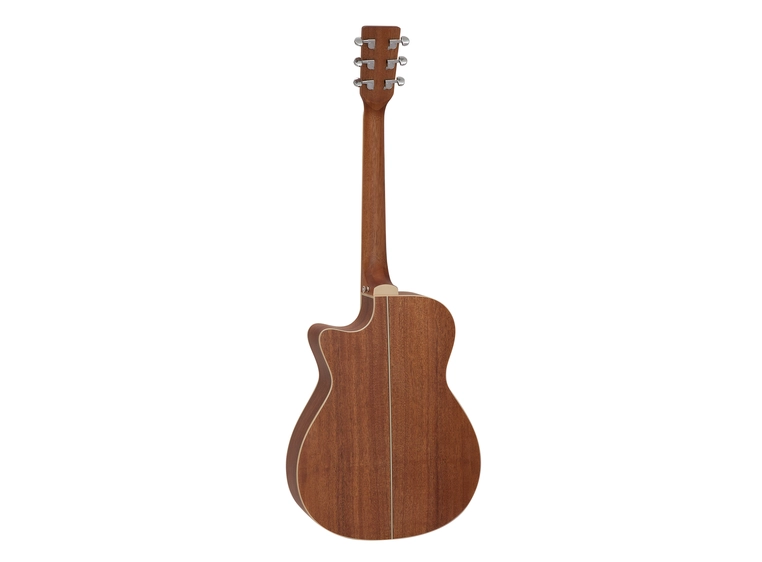 DIMAVERY AW-420 Western guitar Sapele,nature 