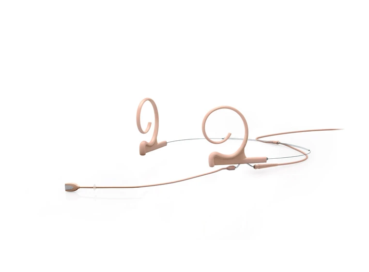 DPA 4166 CORE Omni Flex Headset Mic 90mm Boom, Beige, MicroDot 