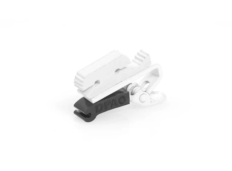 DPA Double Lock Clip, White 