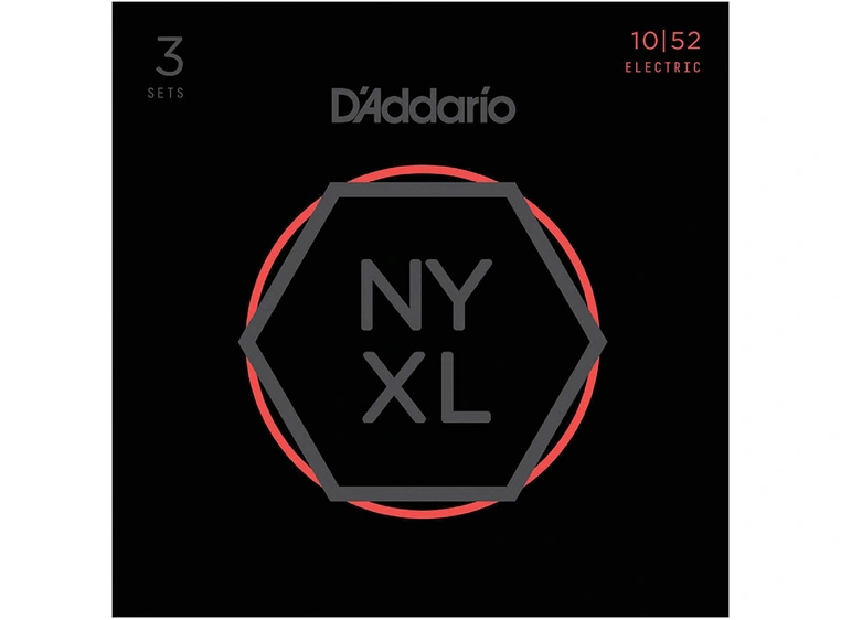 D'Addario NYXL1052-3P Strengesett (010-052) 3-pack 