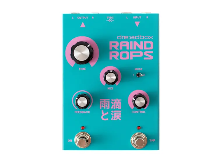 Dreadbox RAINDROPS Stereo Delay / Pitch Shifter / Reverb 