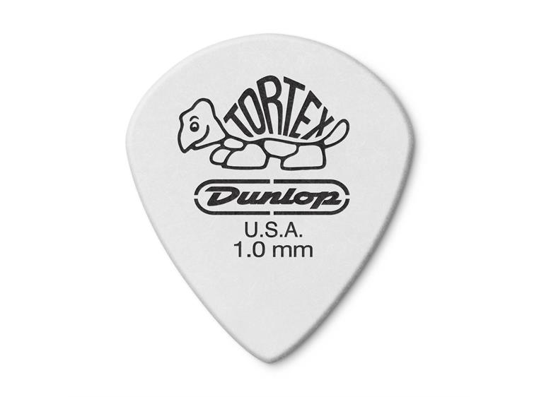 Dunlop 478P1.0 Tortex White JZ3 12-pack