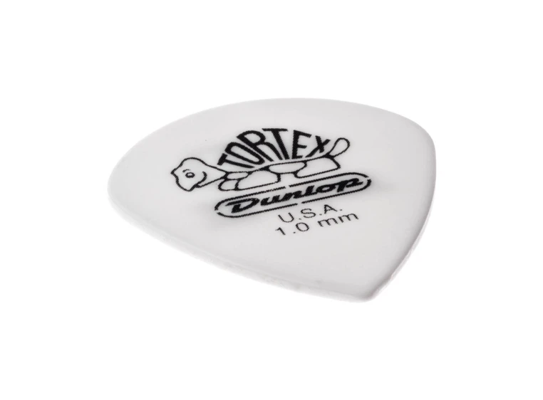 Dunlop 478P1.0 Tortex White JZ3 12-pack 