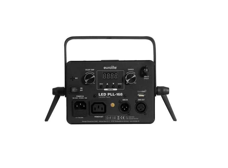 EUROLITE LED PLL-168 panel kald/varmhvit 