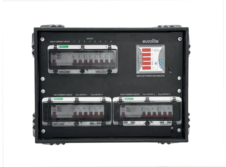 EUROLITE SBM-63B strømdistribusjon 63A 