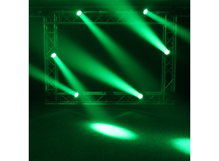 Equinox Fusion 120 Zoom MKII Wash 7 x 12W RGBW Wash. Sort finish 