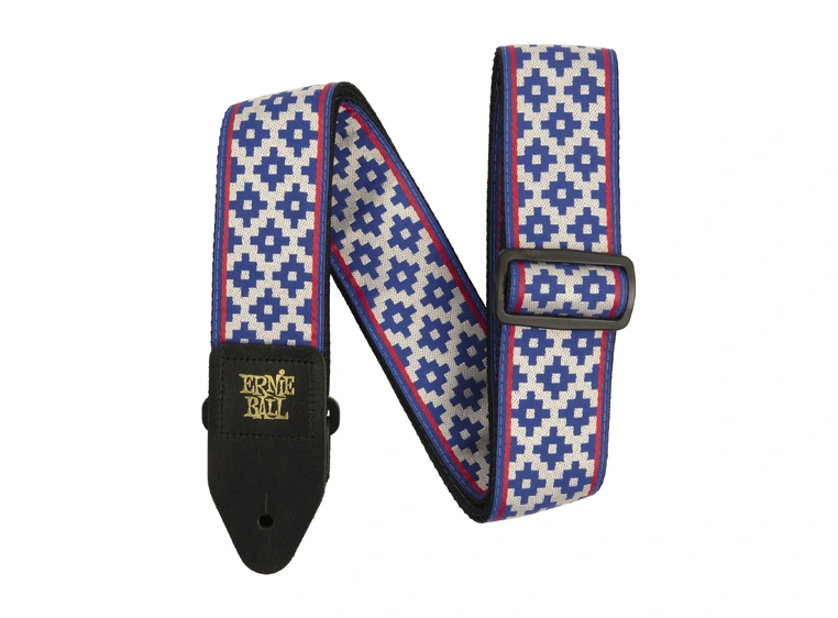 Ernie Ball EB-5336 Jacquard Gitarreim Blue Crux 