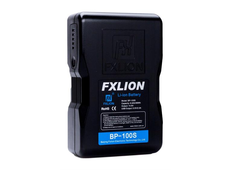 FXLION BP-100S High Power V-lock batteri 14.8V, 100Wh. D-tap, USB