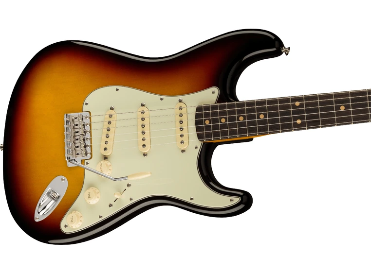Fender Am Vtg II 1961 Stratocaster 3-Color Sunburst, Rosewood Fingerboard 