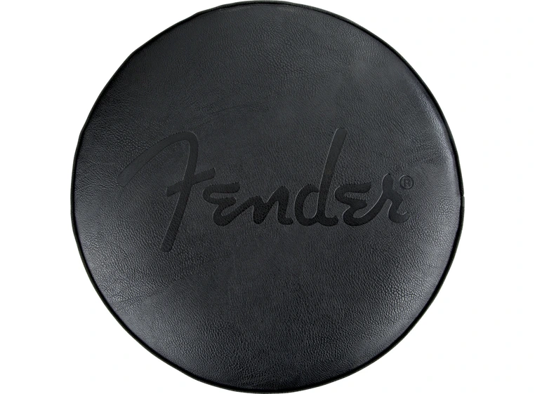 Fender Embossed Black Logo Barstool Black/Black, 30" 
