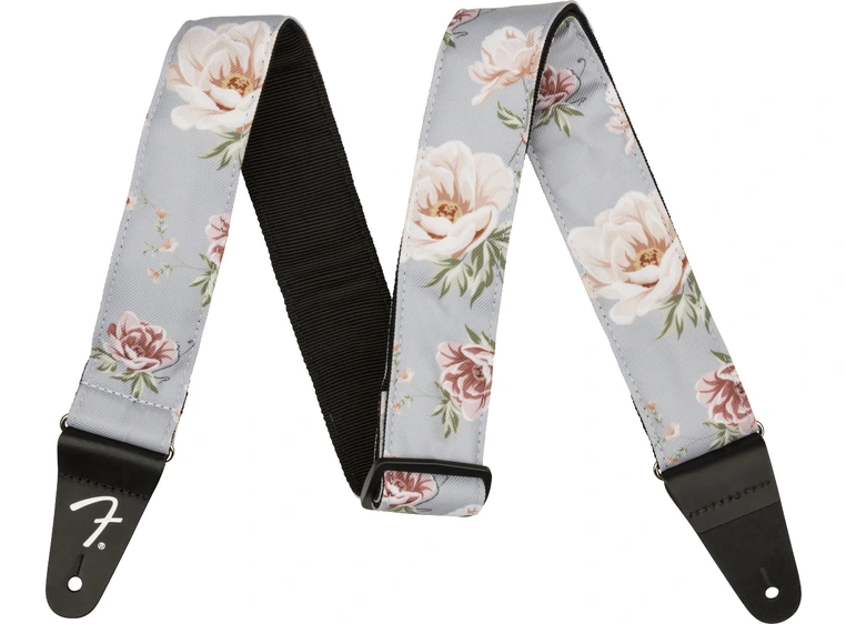 Fender Floral Strap Gray, 2" 