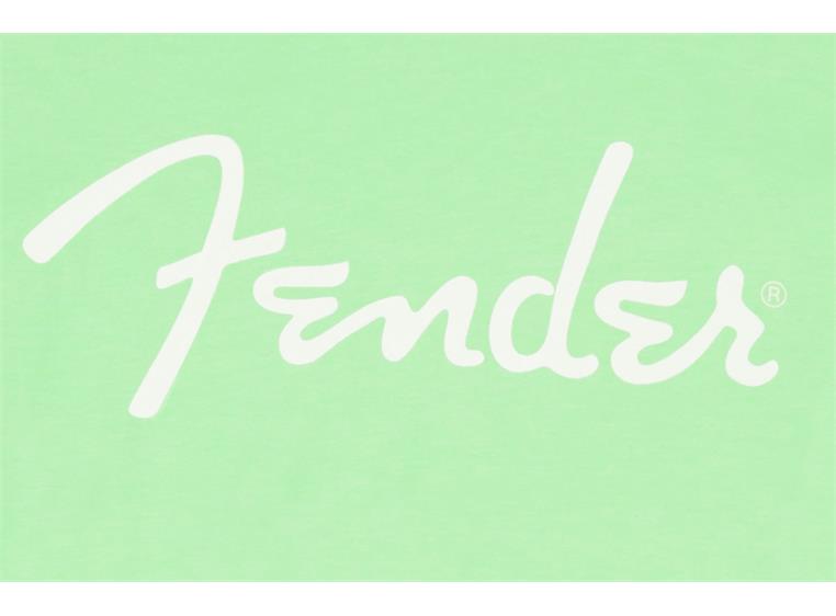 Fender Spaghetti Logo T-Shirt Surf Green, S