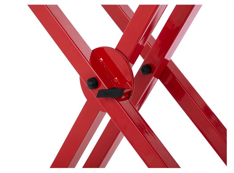 Gator Frameworks GFW-KEY-5100XRED X-Style Keyboard Stand; Red Color