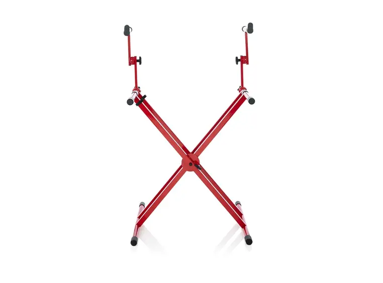 Gator Frameworks GFW-KEY-5100XRED X-Style Keyboard Stand; Red Color 
