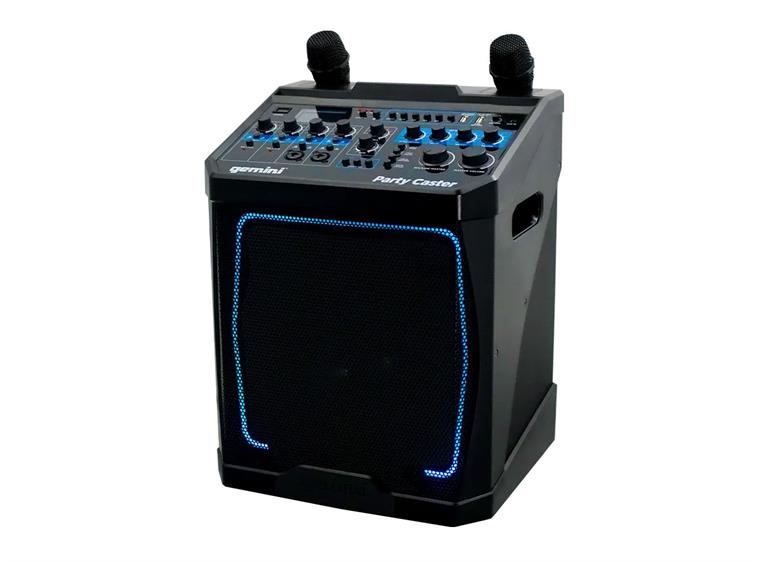 Gemini KP-800PRO Party Caster karaoke-høyttaler m/mik