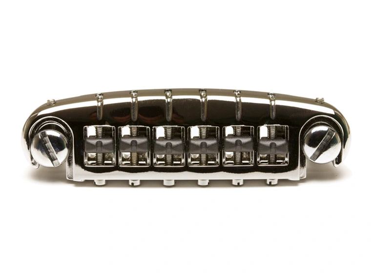Graph Tech PS-8593-C0 ResoMax NW2 Wraparound Bridge, Chrome 