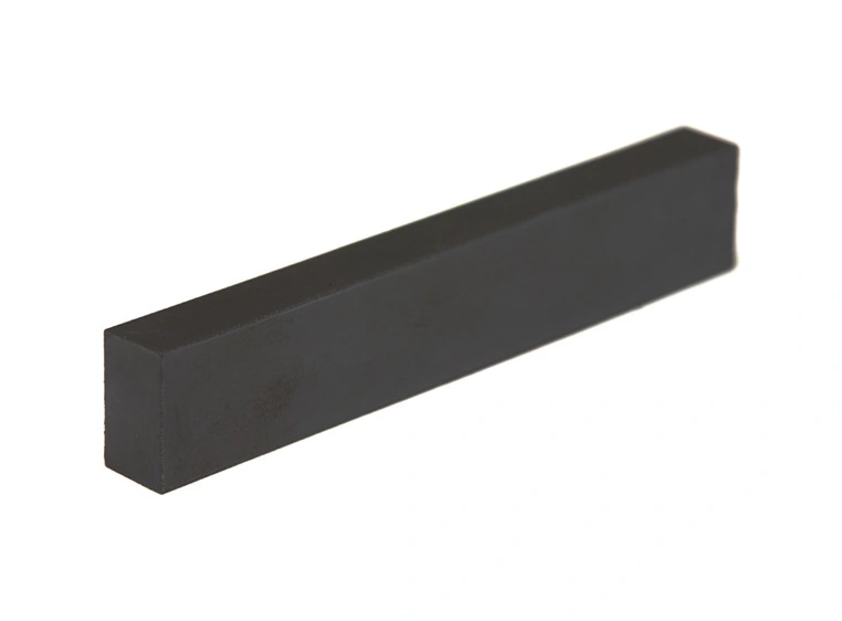 Graph Tech PT-4025-00 Black TUSQ XL Nut Slab (1/4" Thick), Flat 