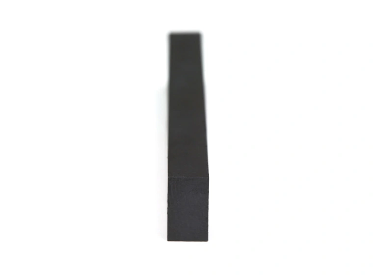 Graph Tech PT-4025-00 Black TUSQ XL Nut Slab (1/4" Thick), Flat 