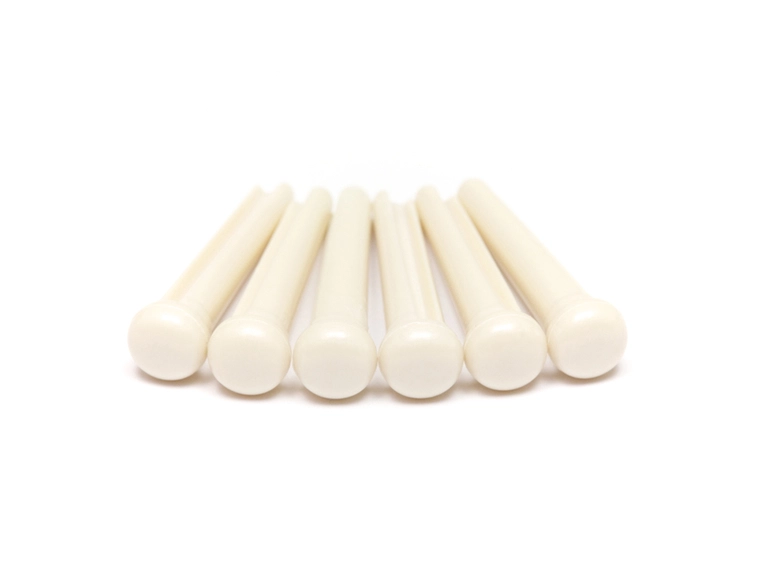 Graph Tech TUSQ LP-1100-60 - Bridge Pins White, no Inlay, 60pk 