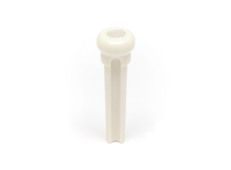 Graph Tech TUSQ PP-1044-00 - P-Style Bridge Pins White - w/MoP Inlay 